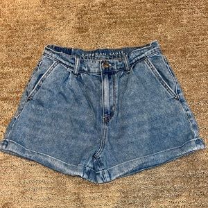 American Eagle denim mom shorts - size 00